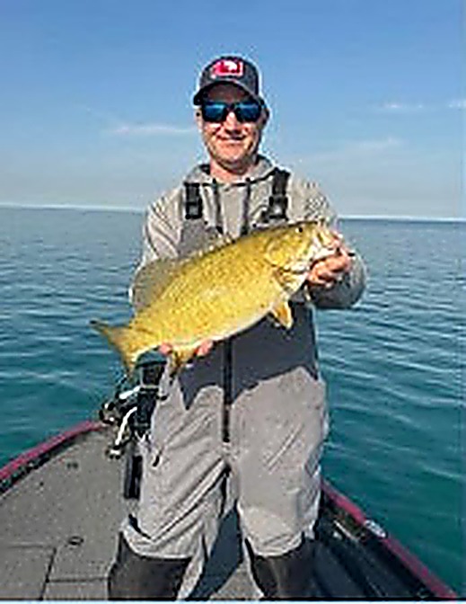 Captain Matt with a smallmouth bass